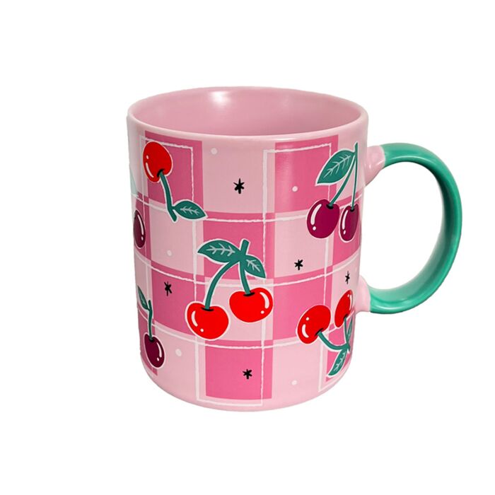 Taza de Porcelana Cereza Cherry 