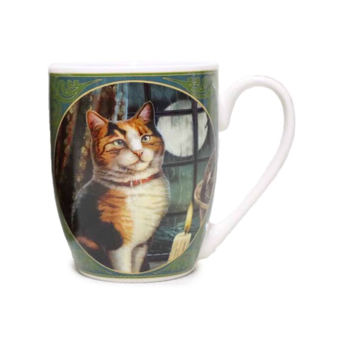 Taza de Porcelana Gato La Aventura Te Espera Lisa Parker