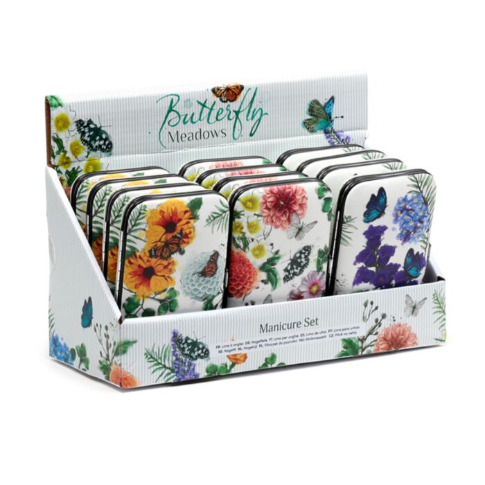 Set de Manicura de 5 Piezas Mariposas Meadows