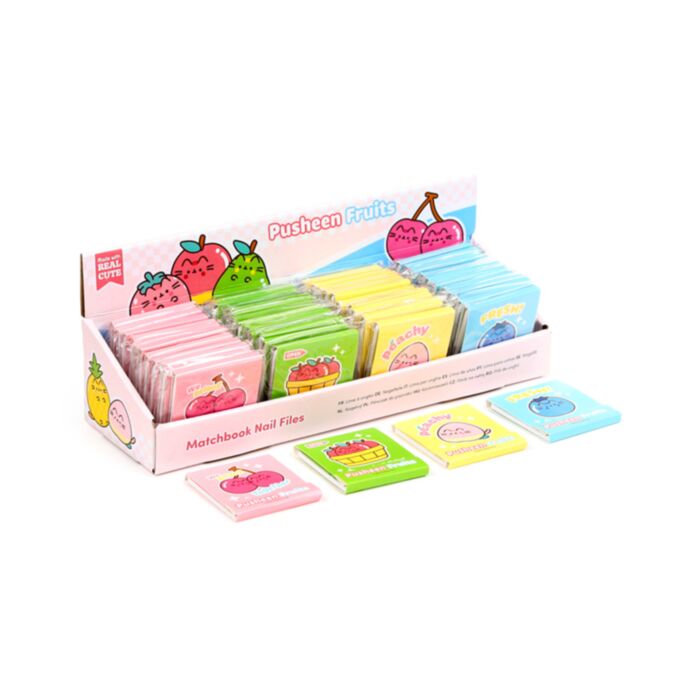 Mini Limas de Uñas Gato Pusheen Frutas