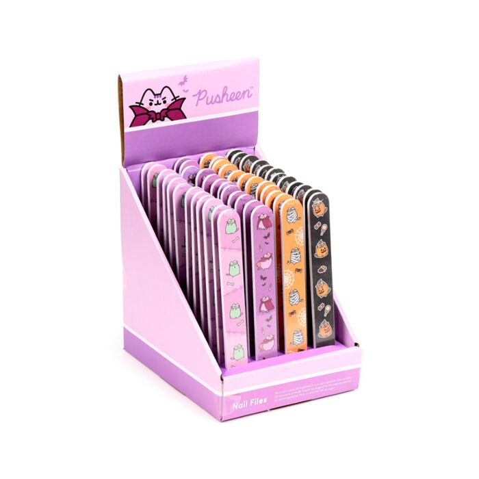 Lima de Uñas Halloween Gato Pusheen 