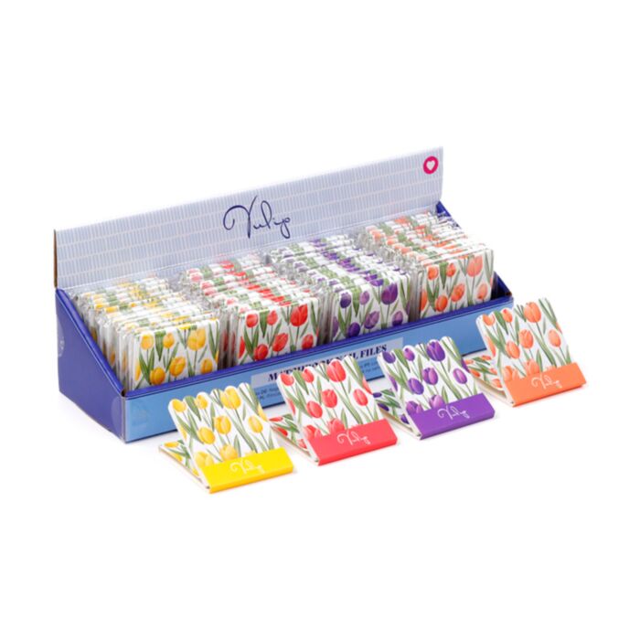 Mini Limas de Uñas Tulips Tulipanes 