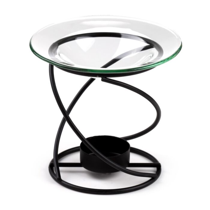 Quemador Aceite Espiral de Metal Fino