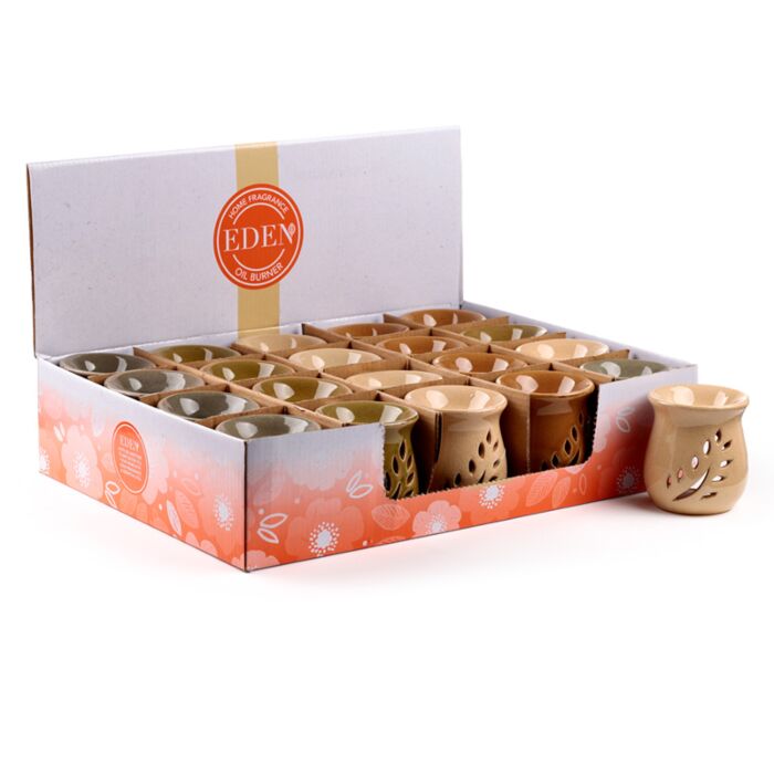 Quemador de Aceite Diseño Hoja Calada Pequeño