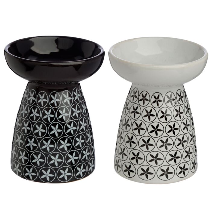 Quemador de Aceite y Velas de Cerámica Eden Floral