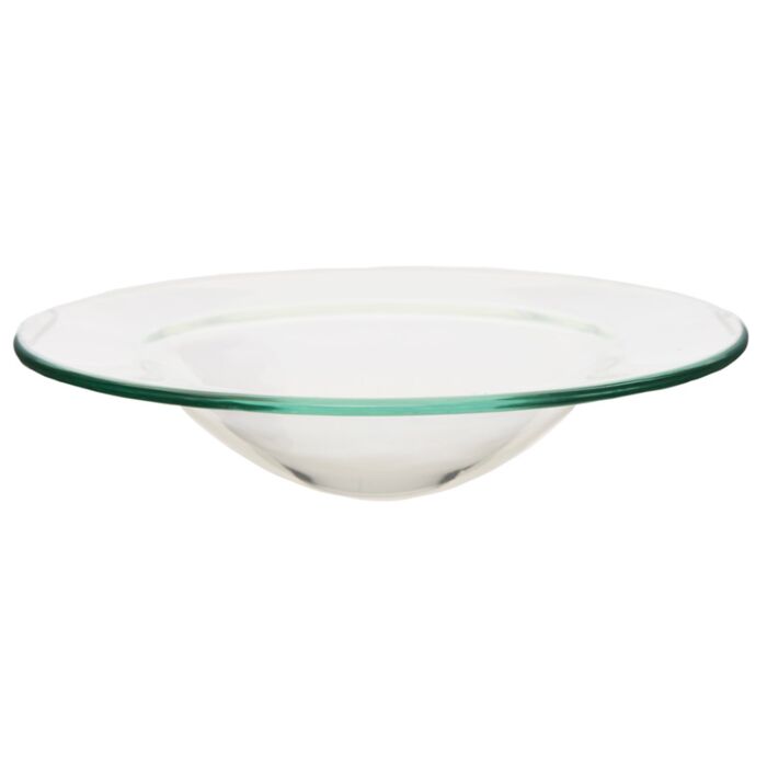 Quemador de Aceite y Cera Plato de Cristal