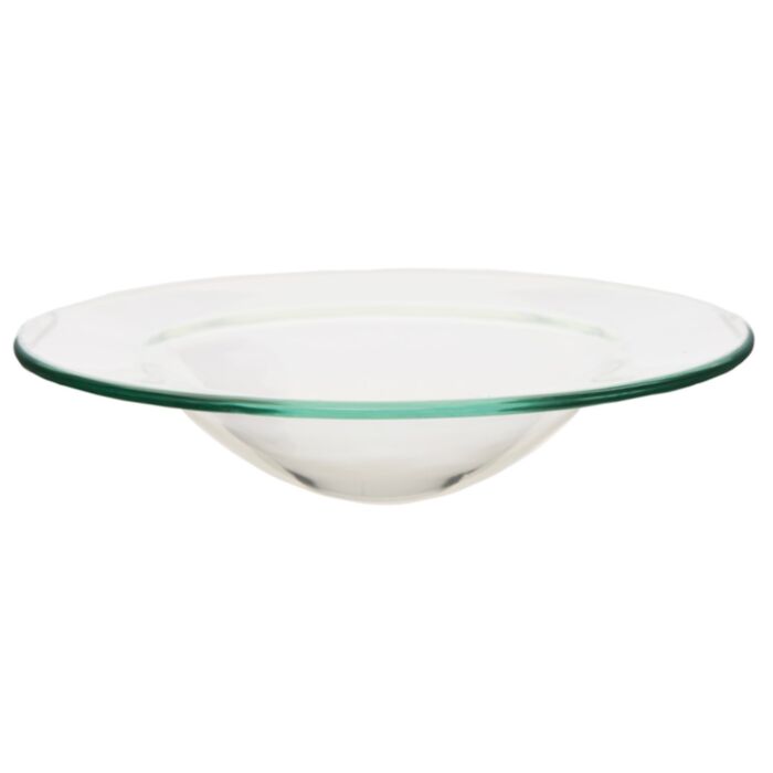 Quemador de Aceite y Cera Plato de Cristal