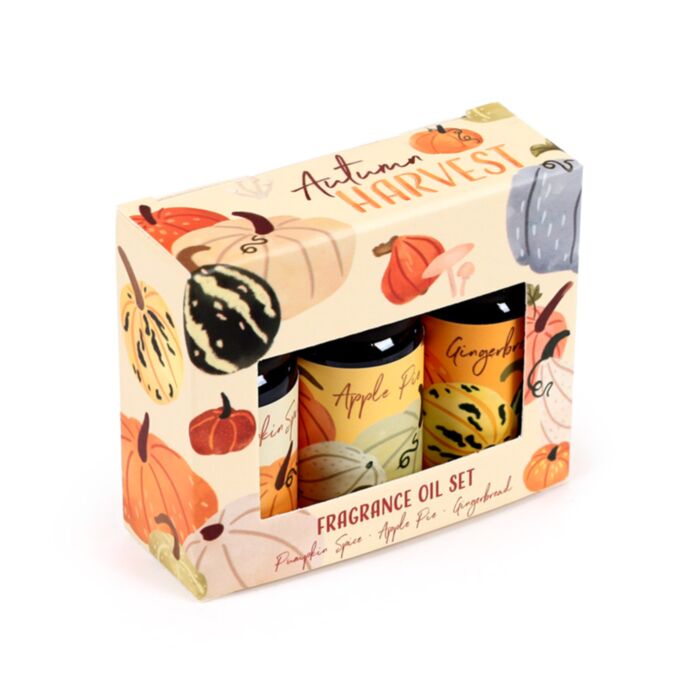 Set de 3 Aceites Aromáticos Autum Harvest Otoño