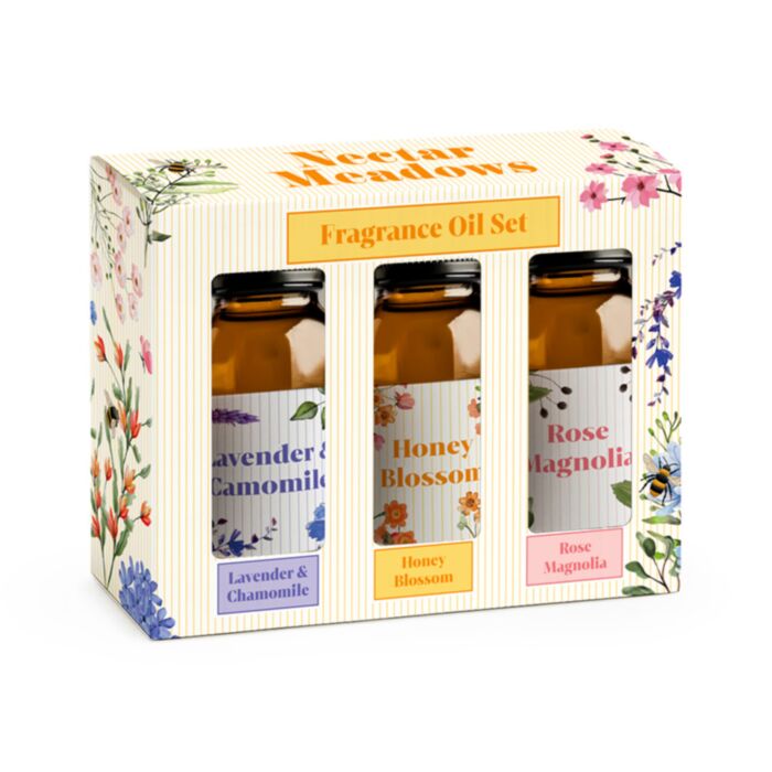 Set de 3 Aceites Aromáticos Abejas y Néctar