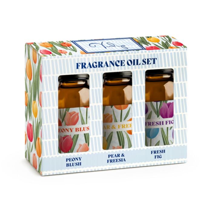 Set de 3 Aceites Aromáticos Tulips Tulipanes