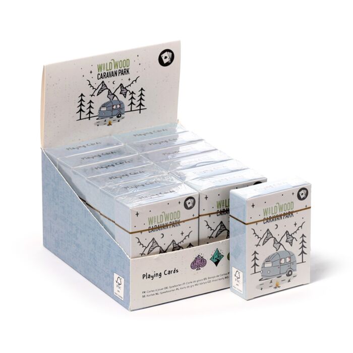 Baraja de Cartas Francesa Caravanas Wildwood Caravan