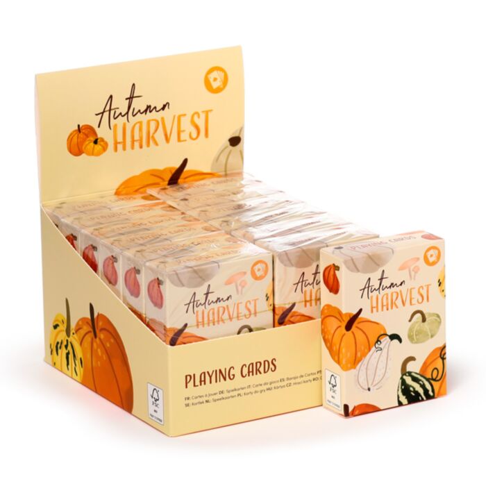 Baraja de Cartas Francesa Autumn Harvest Otoño