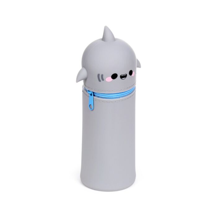 Estuche de Silicona con Cremallera Archie el Tiburón Adoramals