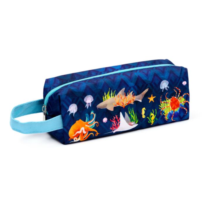 Estuche de Tela Oxford Reino Marino