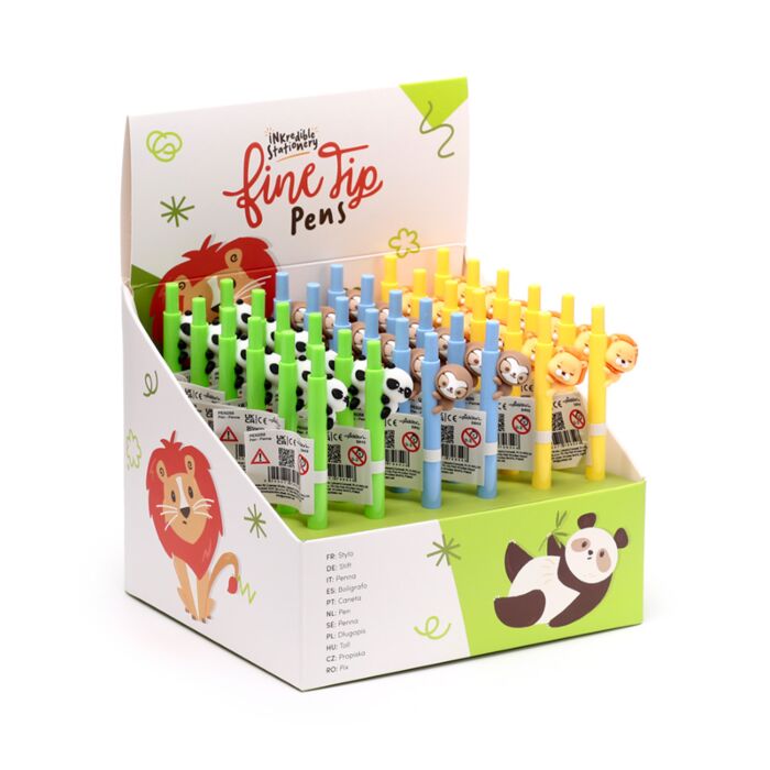 Bolígrafo de Punta Fina Abrázame Animales Zooniverse