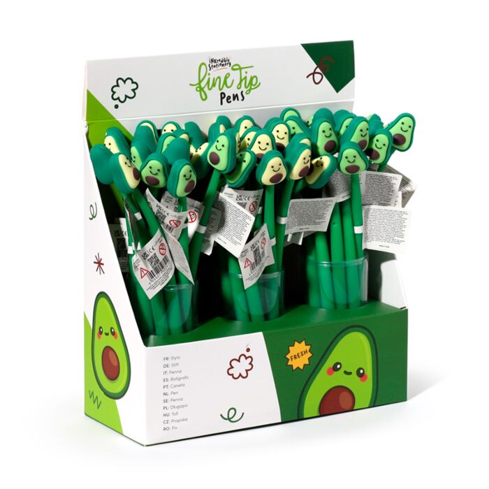 Bolígrafo de Punta Fina Aguacate Foodiemals