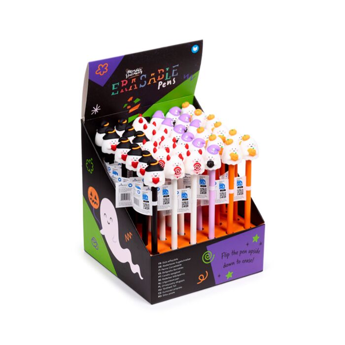 Bolígrafo Borrable Inkredible con Tope Espeluznante 