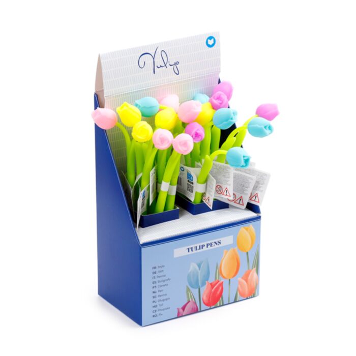 Bolígrafo de Punta Fina Tulips Tulipanes 