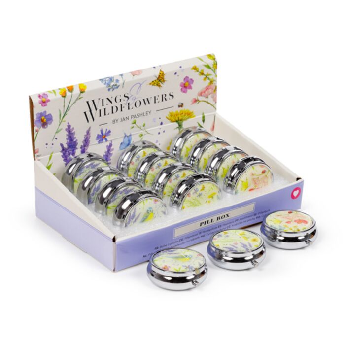 Pastillero Jan Pashley Wings & Wildflowers 