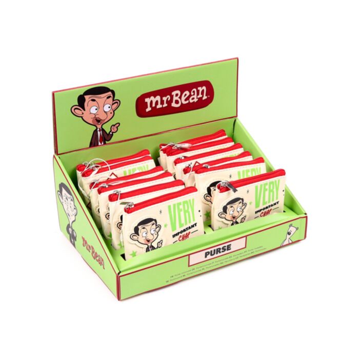 Monedero con Cremallera Mr Bean con Osito Teddy
