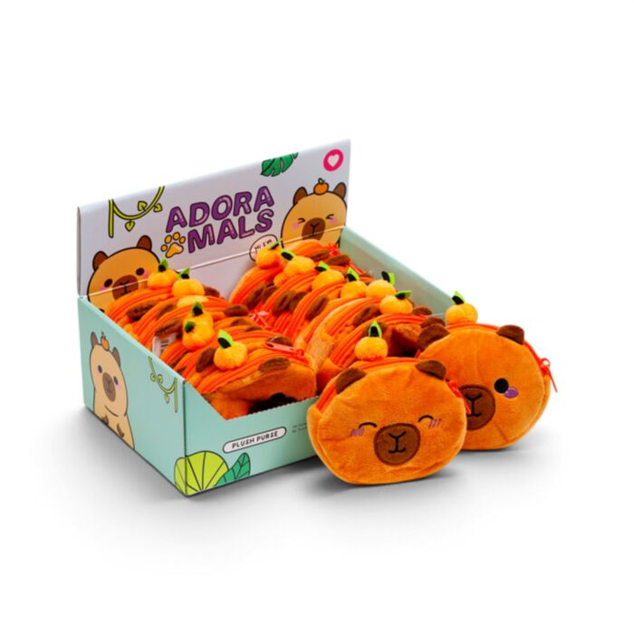 Mini Monedero Capibara Adoramals 