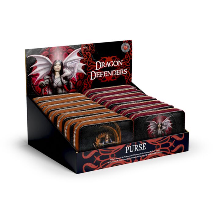 Cartera con Cremallera Hada Guardiana de Dragones Anne Stokes 
