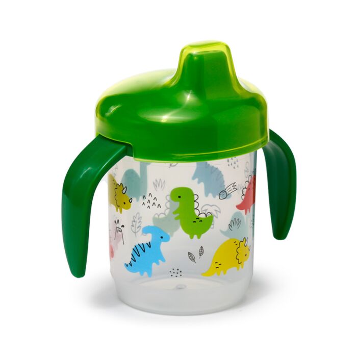 Vaso Infantil Inastillable Dinosaurio Dinosauria Jr