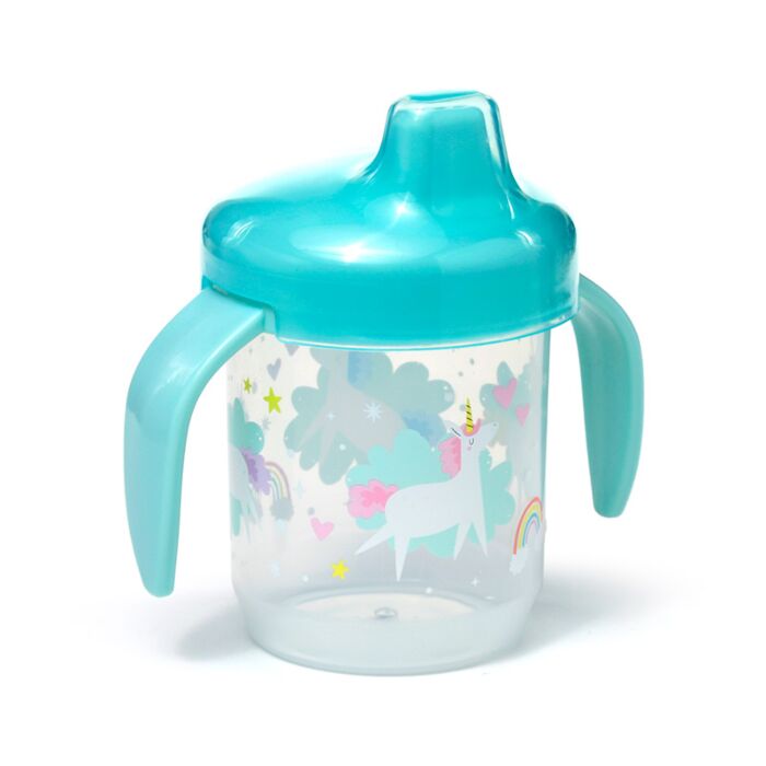 Vaso Infantil Inastillable Unicornio Mágico 