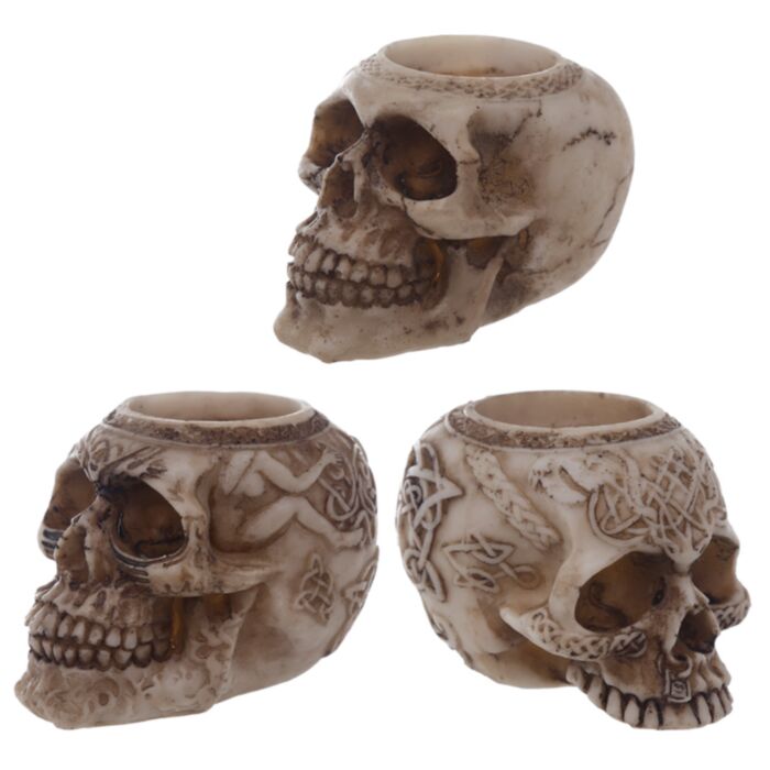 Portavelas de Té Calavera