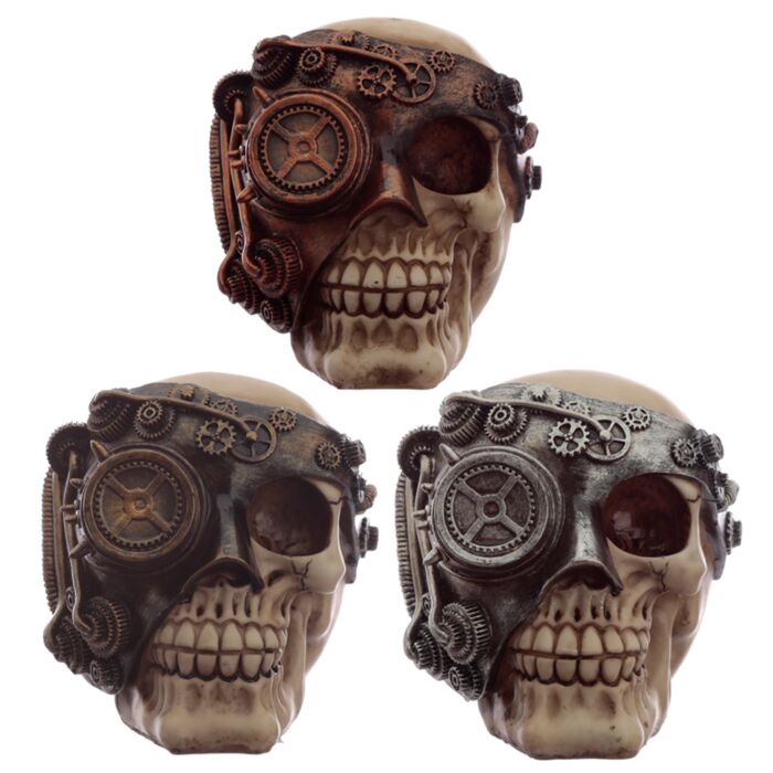 Calavera Decorativa Steampunk