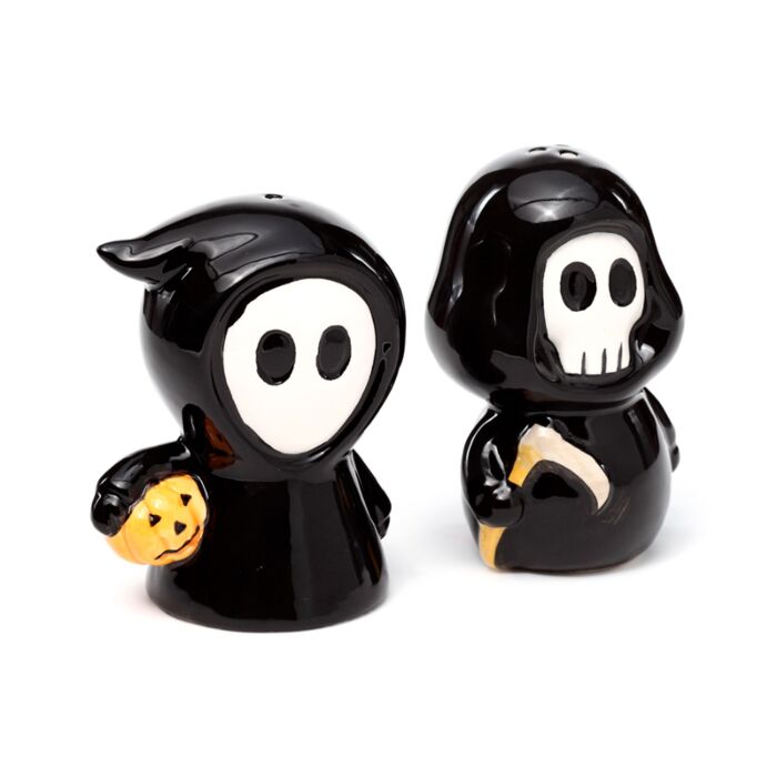 Set de Salero y Pimentero Niño Calavera