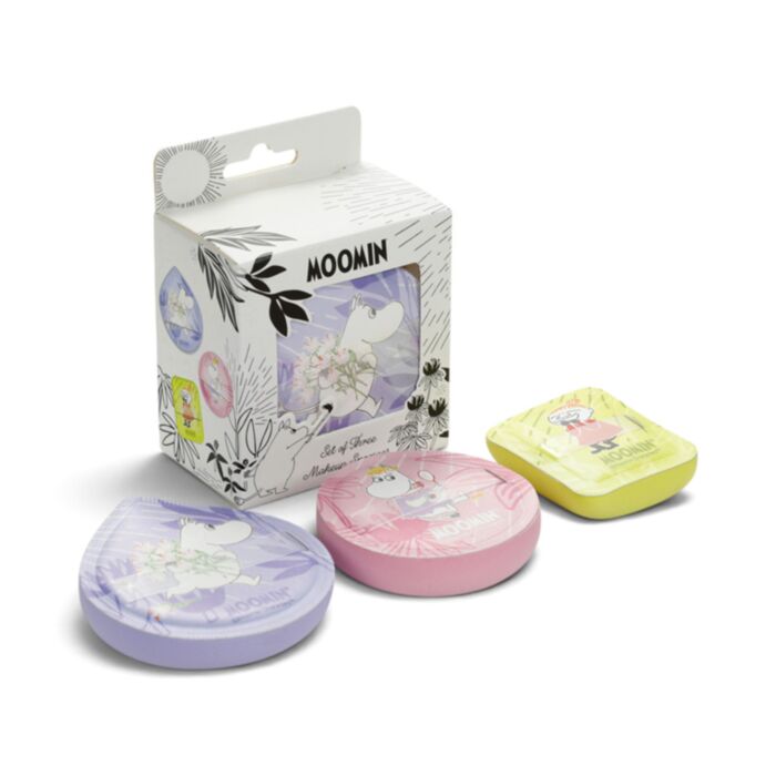Set de 3 Esponjas de Maquillaje Mumin Moomin Tammi 