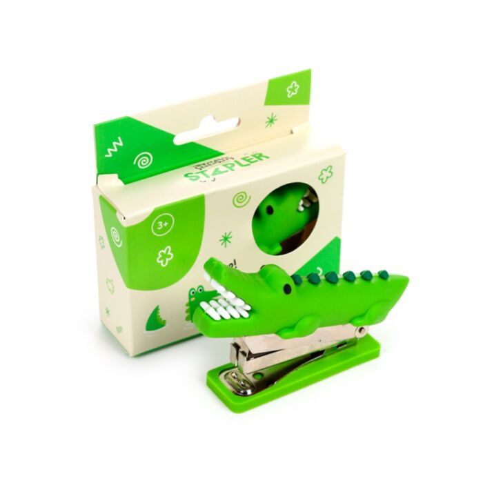 Mini Grapadora Mágica con forma de Cocodrilo Inkredible