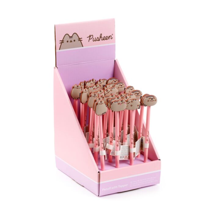 Lápiz con Tope de PVC Gato Pusheen 
