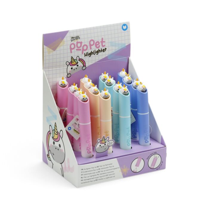 Subrayador con Tope Unicornio Adoracorns