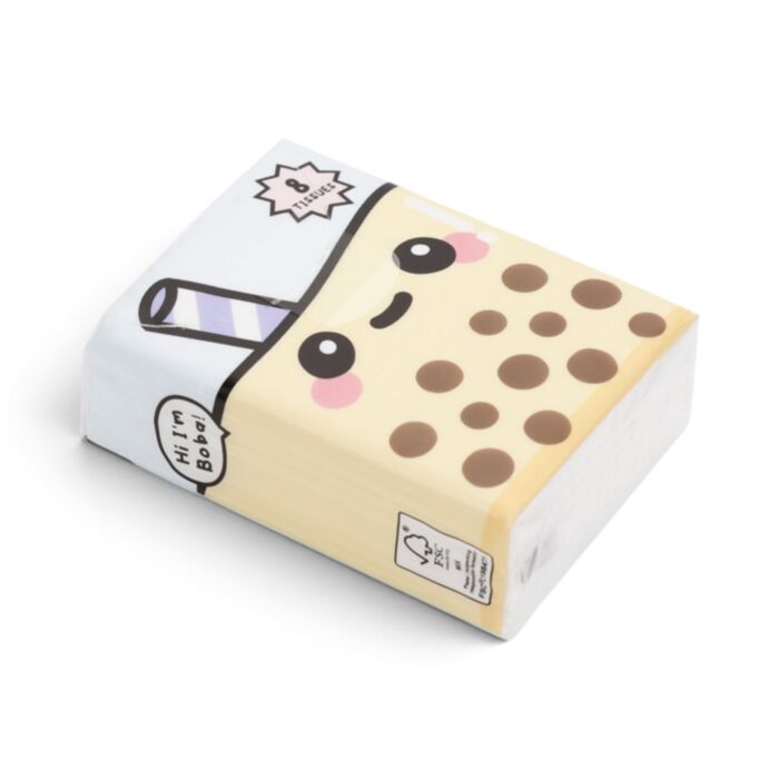 Pack de 8 Pañuelos Té con  Burbujas Foodiemals 