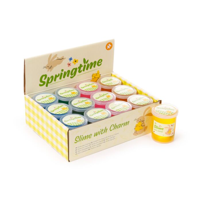 Slime Ruidoso con charms Primavera Springtime 