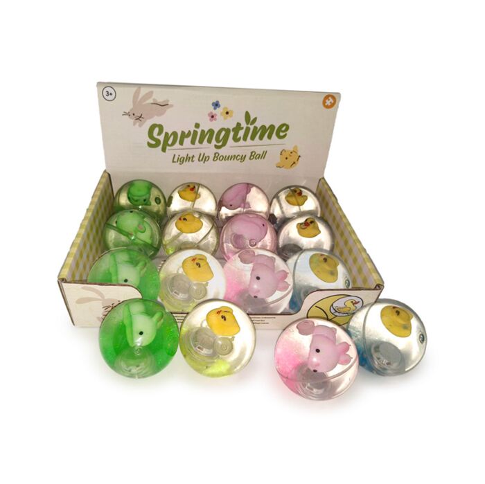 Pelota de Juguete con Luz LED Patito Primavera Springtime