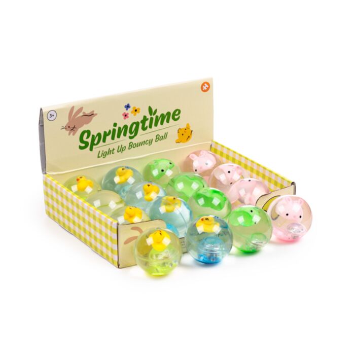 Pelota de Juguete con Luz LED Pato Primavera Springtime
