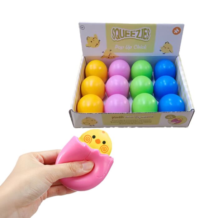 Juguete Estrujable Pascua Primavera Springtime Pollito 