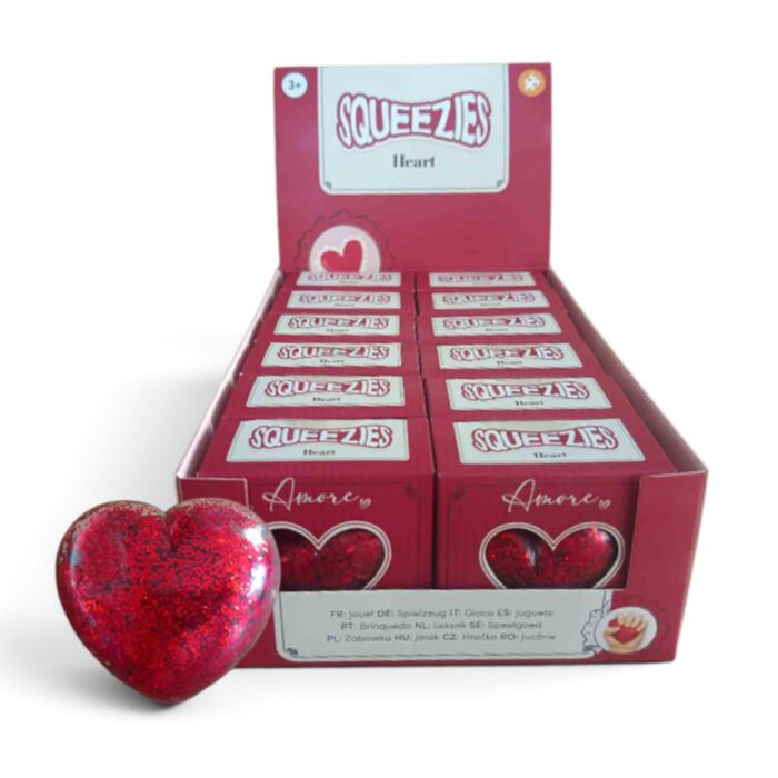 Juguete Estrujable Corazón Amore 