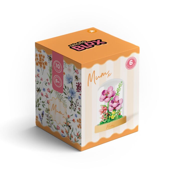Kit de Bloques de Construcción Micro Blox Abejas y Néctar Mum 