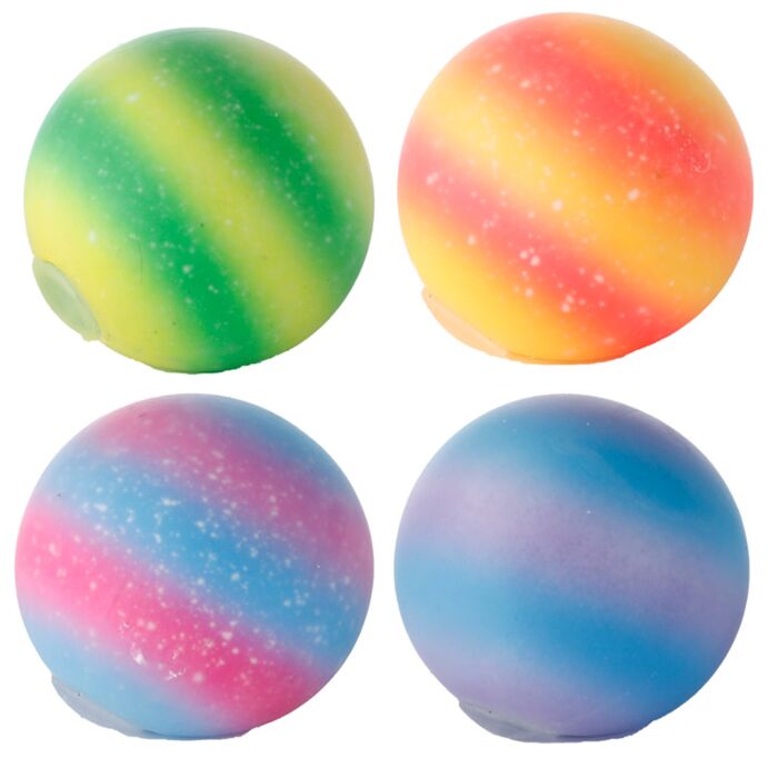 Pelota de Juguete Antiestrés Galaxia 7cm