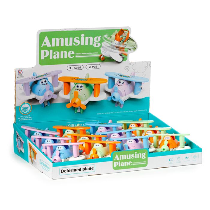 Avión de Juguete Aeroplano Juguete de Fricción