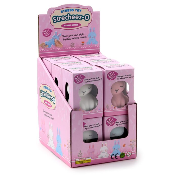 Juguete Estrujable Elástico Conejo