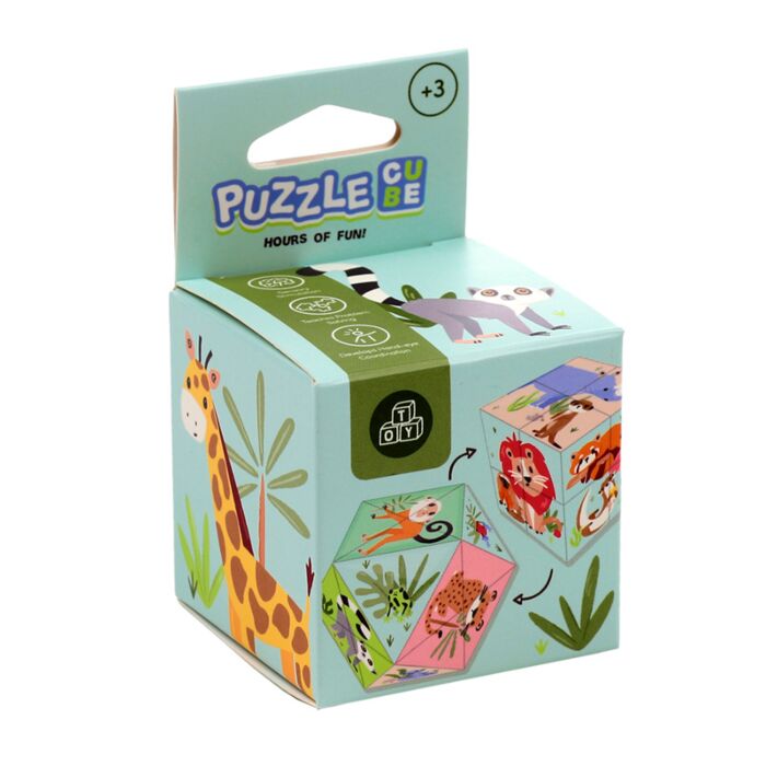 Cubo Puzzle Animales Zooniverse