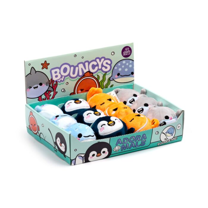 Adoramals Ocean High Bounce Plush Bouncy Ball