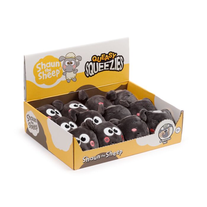 Juguete Estrujable de Peluche Queasy Squeezies La Oveja Shaun