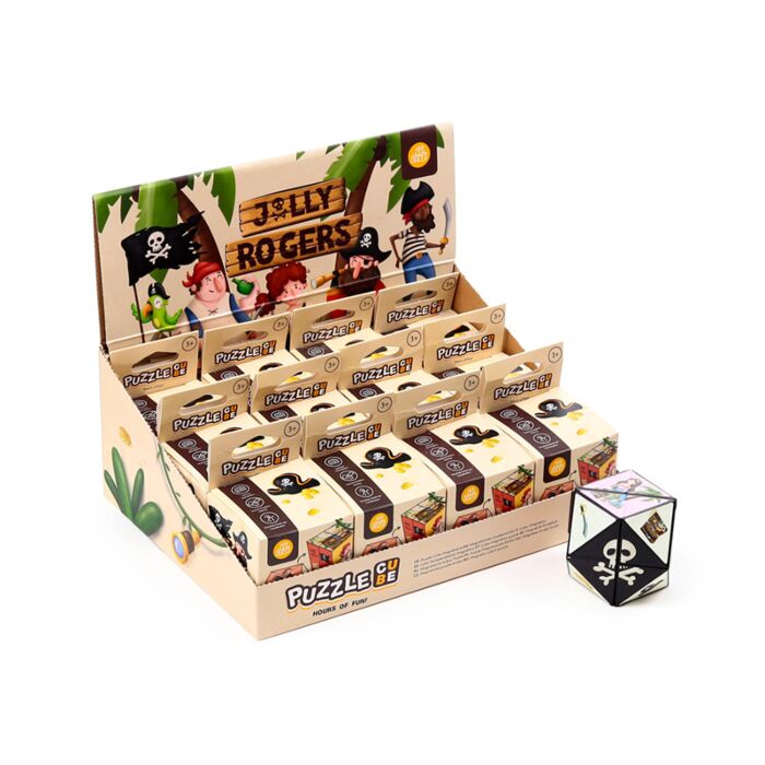 Cubo Puzzle Piratas Jolly Rogers 