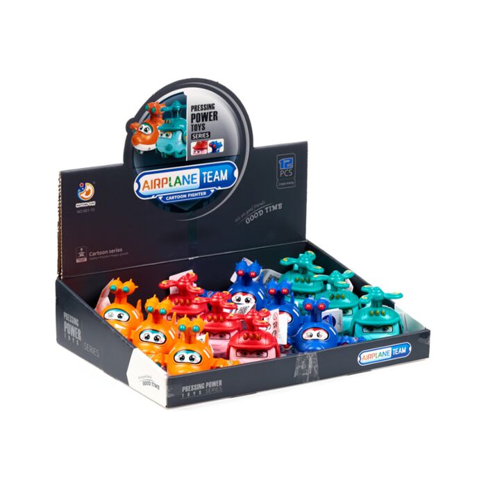 Juguete de Propulsión Avión Adorable Presiona y Avanza